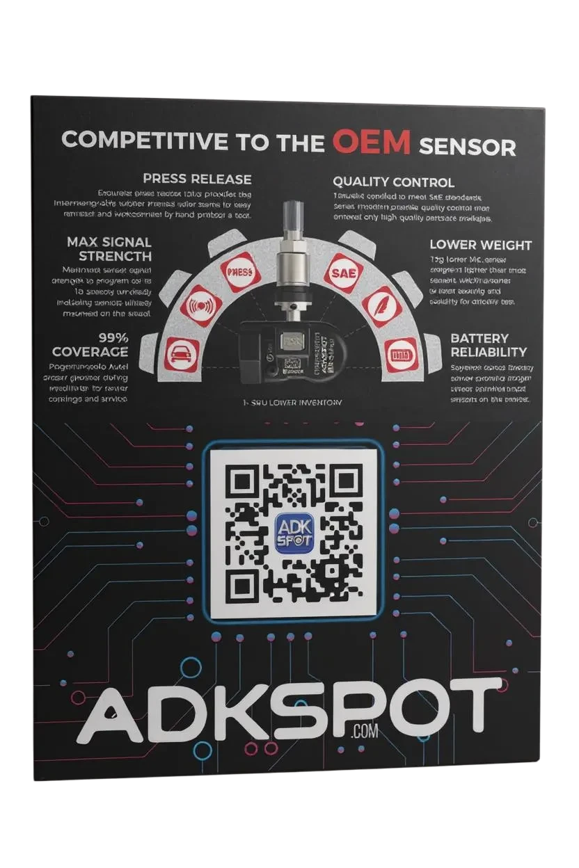 ADK SPOT UNIVERSAL TPMS SENSORS