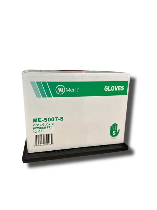 Merit 5007 Vinyl Glove Powder Free 3ML 10/100 1000/CS